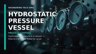 How to Calculate Material in a Vessel (Hydrostatic Pressure)