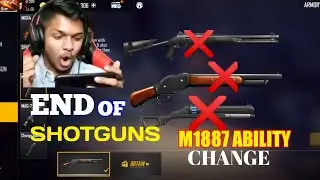 End Of Shotgun😩😩 ॥ OB 33 Update Ke bad M1887 Ka Ability Change #freefire
