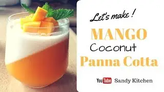 MANGO COCONUT PANNA COTTA