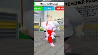 Peppa Pig Escaped EVIL TEACHER PRISON RUN in ROBLOX! #shorts #peppapig #roblox