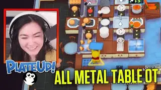 Super Intense Tier 2 PlateUp! Overtime Serving INSANITY | Hafu Sips