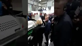 German product launch event