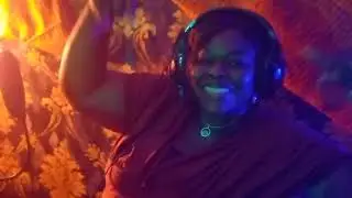 Evang. Dekontee Bernice Umeh studio session with DR. E-BEATZ. Gospel song, it was wonderful.