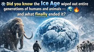 &ldquo;Did you know the Ice Age wiped out entire generations of humans and animals &mdash; and&hellip;.