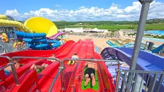 Водная горка Multisurf в аквапарке Aquacolors 🇭🇷