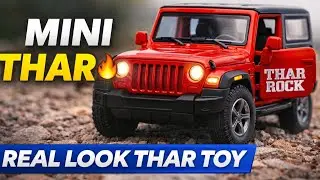 Mahindra Thar Toy Car 🔥 | Full Review | Mini SUV Offroad Toy for Kids