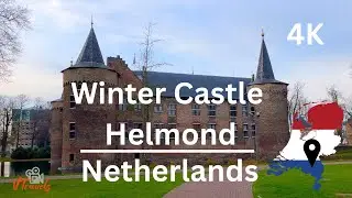 Helmond Castle Winter Special | Magical Winter Walk Through in 4K