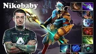 Nikobaby - Phantom Lancer Safelane vs Dendi Pudge | Dota 2 7.29d Gameplay