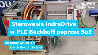 Sterowanie napędami IndraDrive w sterownikach Beckhoff poprzez protokół EtherCAT SoE