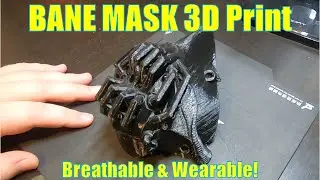 PrintClick3D - 3D Printed Bane Mask!