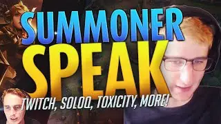 SOLOQ TOXICITY, TWITCH RIVALS, RANKED & MORE! Summoner Speak E6 ft. @i0kiVids