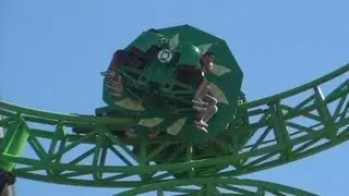 Green Lantern (Off-Ride) Six Flags Magic Mountain
