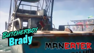 Maneater | Infamy Level 6 Bounty Hunter &mdash; Butcherboy Brady (PS4 Pro)