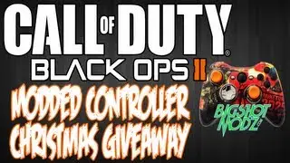Christmas Day Giveaway: Custom Black Ops 2 Modded XBOX 360 Controller | Designed By @BigShotModz