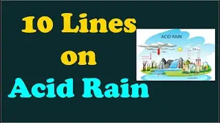 10 Lines on Acid Rain in English