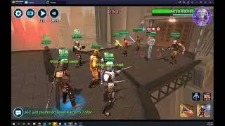 Star Wars Galaxy of Heroes F2P Grand Arena Round 3