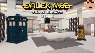 Dalek Mod 1.16.5 REVIEW | The NEW Dalek Mod!