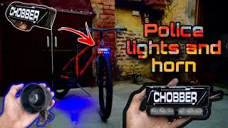 how to modify cycle with light | police horn and light 🚨 install 👉🏼 neme plate new look #subscribe