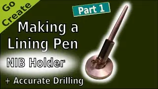 Making a Lining Pen Pt.1 (for model making) + Accurate Drilling