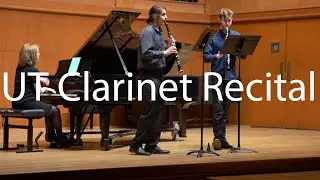 UT Clarinet Studio Mason and Chase - Concerto No.1 for 2 Clarinets, Op.35