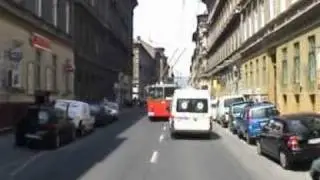 BKV 73-as trolibusz vonala Budapesten