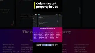 column-count property explained!