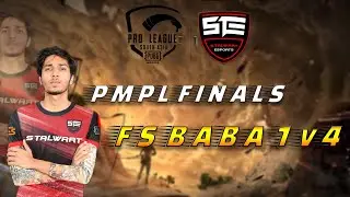 FS BABA 1v4 vs Team Bablu - Stalwart Domination PMPL Finals