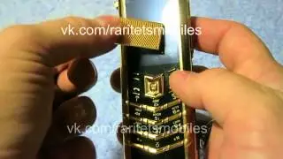Обзор телефона Vertu Signature S Design gold
