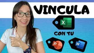 😲 (Parte 1) Vincula tu Excel con tu presentación PowerPoint o Word.