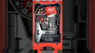 GENIUS M18 Router Storage😍🔥🔥 #milwaukeepackout #milwaukeetools #powertools