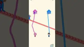 🔥 Draw the easy way home! | Rush to Home Gameplay 🏃&zwj;♂️🏠Rush Home #RushToHome#DrawThePath #PuzzleGame
