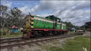 EXCITED ABIS‼️ NAIK KERETA API SABAH TENOM-PANGI || SYOKKK💯