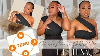 Valentines Get Ready With Me | ft. Temu #temu
