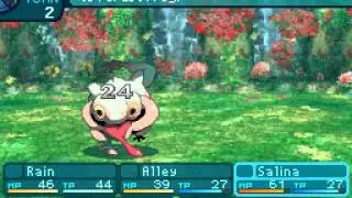 Etrian Odyssey 3 - A Normal Battle With Frogs