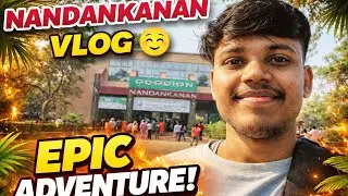 First Time Public Vlog 😱 | Nandankanan Zoo | Alone Vlog