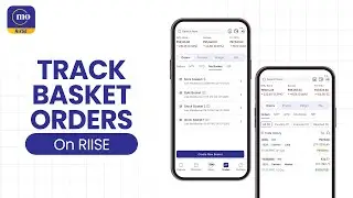 How to Track Basket Orders on RIISE App | Check Trade Status Instantly