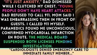 Parents Told Me To 'Stop Being Dramatic About My Heart Attack &mdash; Until Their Medical Licenses Were...