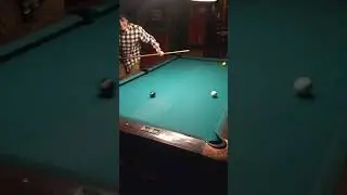 Luke vs. dad in pool