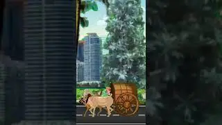 cartoon Guru gadi  CARTOON BABY  🐂🐂#cartoon #shorts #shortvideo.  @AFSARA21
