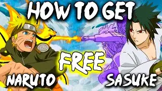 How To Get SSR-RANK NARUTO + SASUKE FREE In Shippuden Ninja Legend