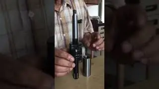 Setting the ID burnishing tool
