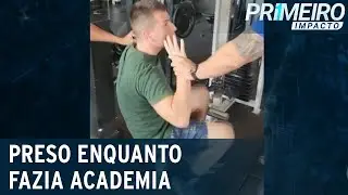 Líder de facção criminosa é preso enquanto malhava em academia | Primeiro Impacto (14/02/23)