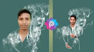 Invisible smoke effect editing / smoke photo editing/
