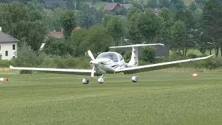 DA40 Diamond Star landing at Airfield Ferlach | D-ENWQ