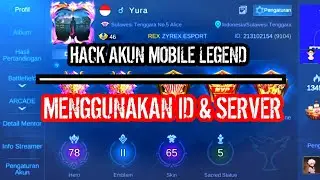 VIRALL!!! CARA AMPUH MENDAPATKANN AKUN SULTAN MOBILE LEGENDS