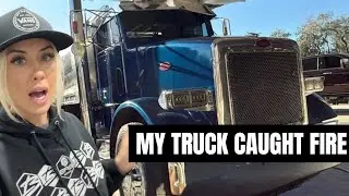 My truck caught on FIRE! 