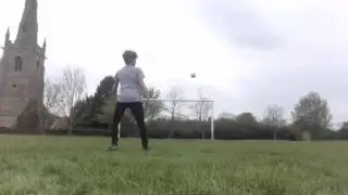 No-Look Crossbar Shot