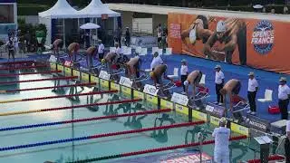 Open de France '18 Chartres - 50 free (final) - Bruno Fratus, Andriy Govorov