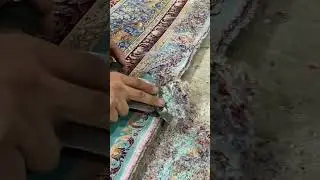 Satisfying Rug Shaving