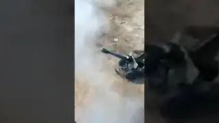video shows the 152 mm gun-howitzer M1955, also known as the D-20 in Ukrainian Armed Forces